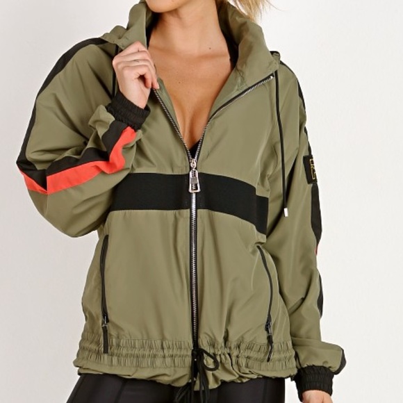 P.E Nation Jackets & Blazers - P.E Nation Man Down Jacket in KHAKI